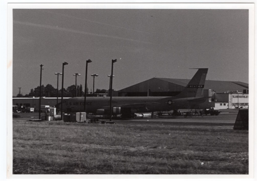 1980 USAF Boeing WC-135B 61-2670 of 55th WRS at McClellan AFB Original 5x7 Photo