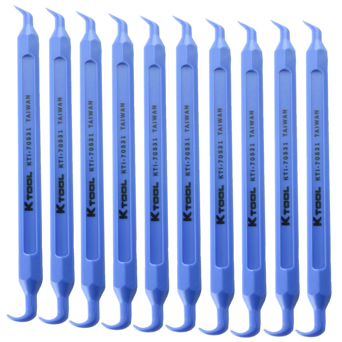 K Tool International KTI70531-10 Plastic O-Ring Seal Pick 10 Pack