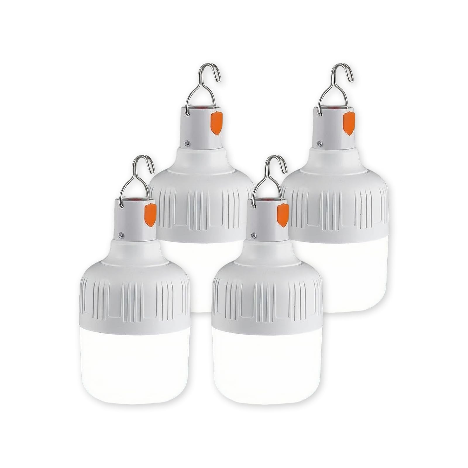 LED Camping Light, 800 lumens, Powered by Rechargeable Batteries, White Porta...
