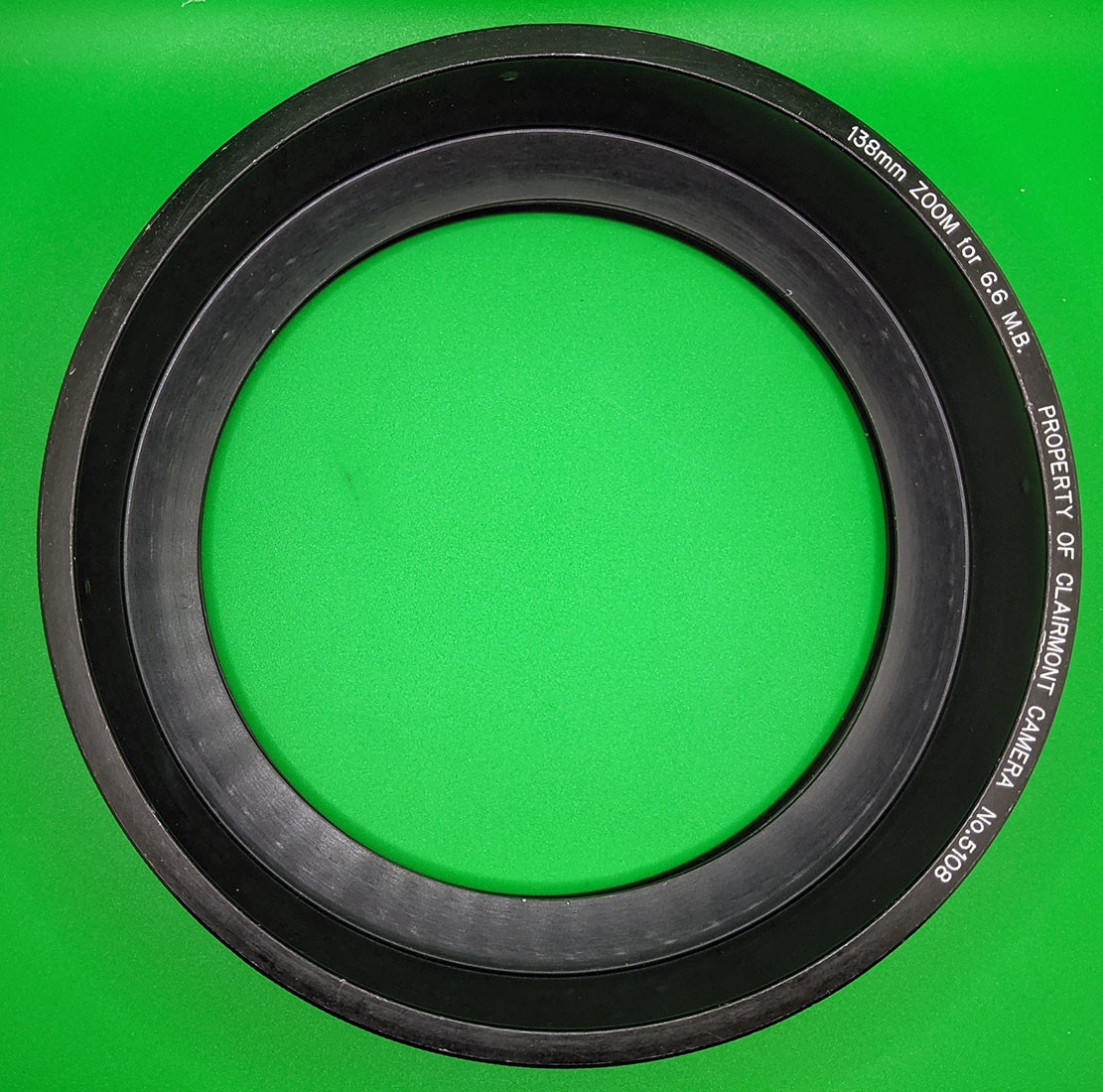 ARRI For Matte Box 6.6, 138mm Filter Ring (161mm Diameter)