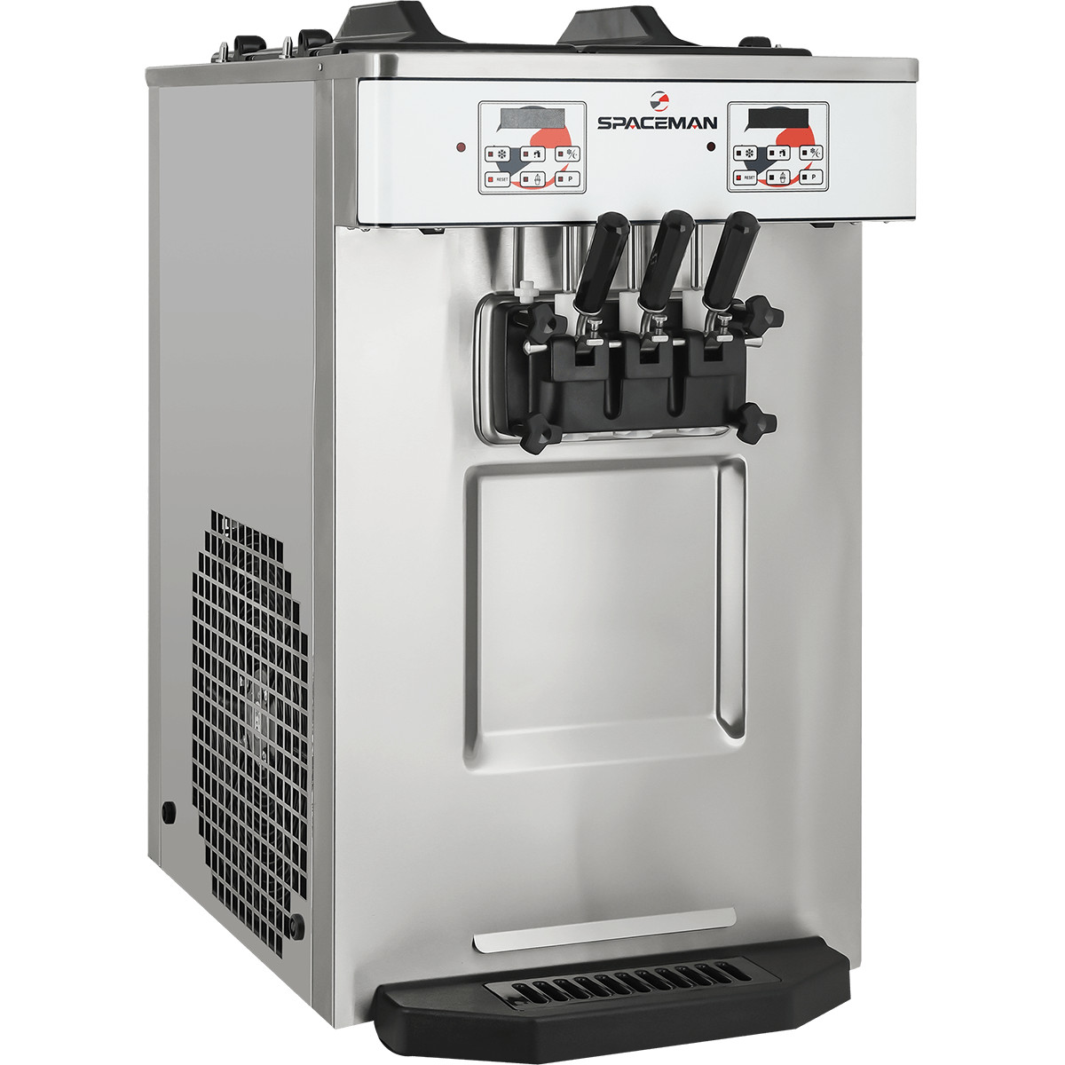 Spaceman 6235A-C Soft Serve Machine premium twin twist countertop, soft serve