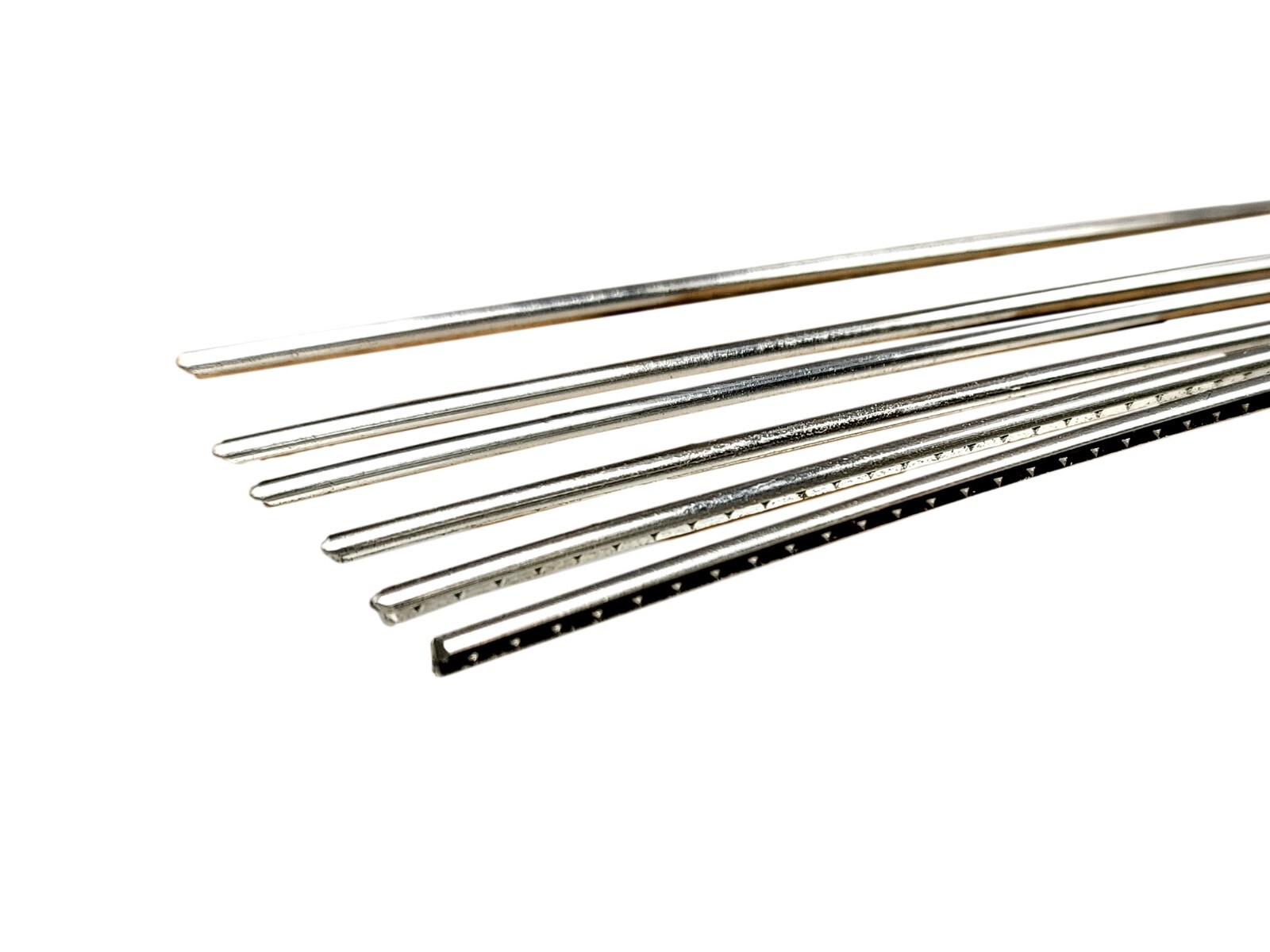 6 feet of Medium/Medium Premium Jescar Nickel-Silver Guitar Fret Wire/Frets