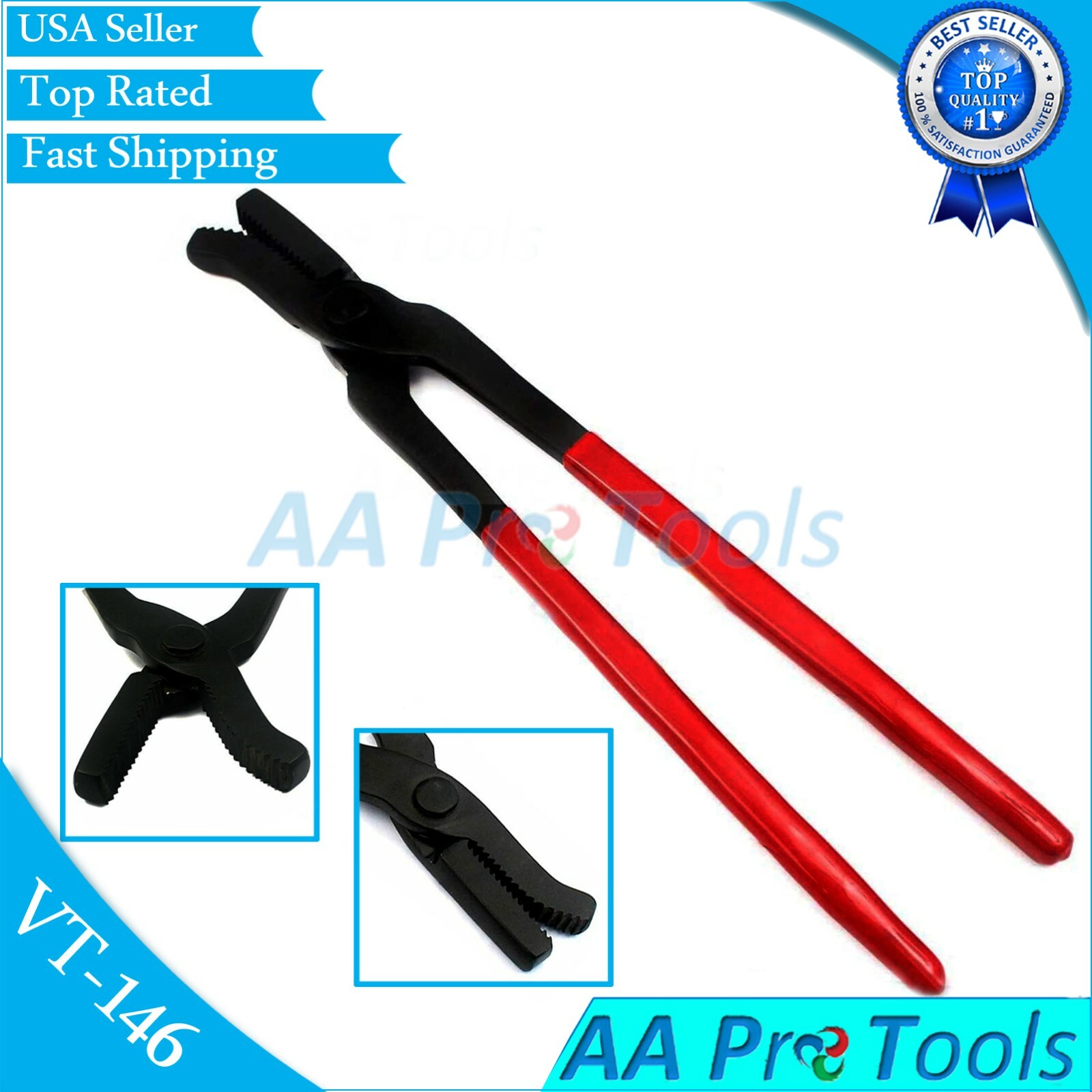 13" Farrier Hoof Clincher Alligator Clinching Tongs Curved Jaws Horse Shoe Tool