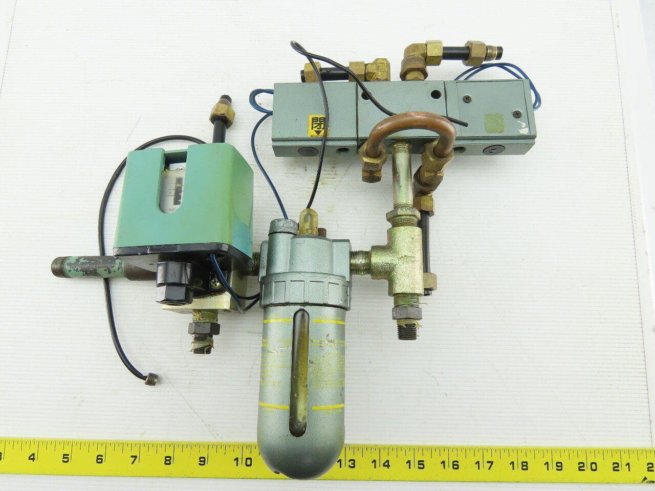 SMC 120-480V Pressure Switch Lubricator Secondary Valve Assembly