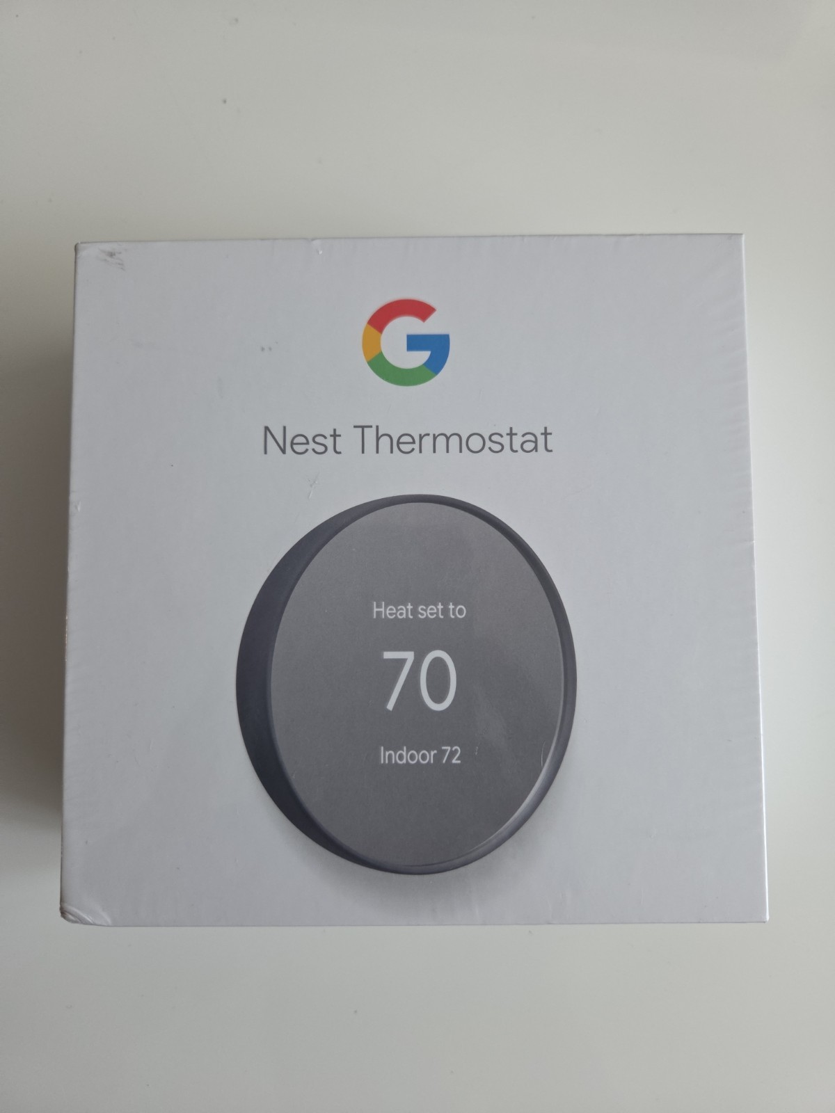 Google Nest Smart Thermostat, Charcoal - G4CVZ (NEW SEALED)