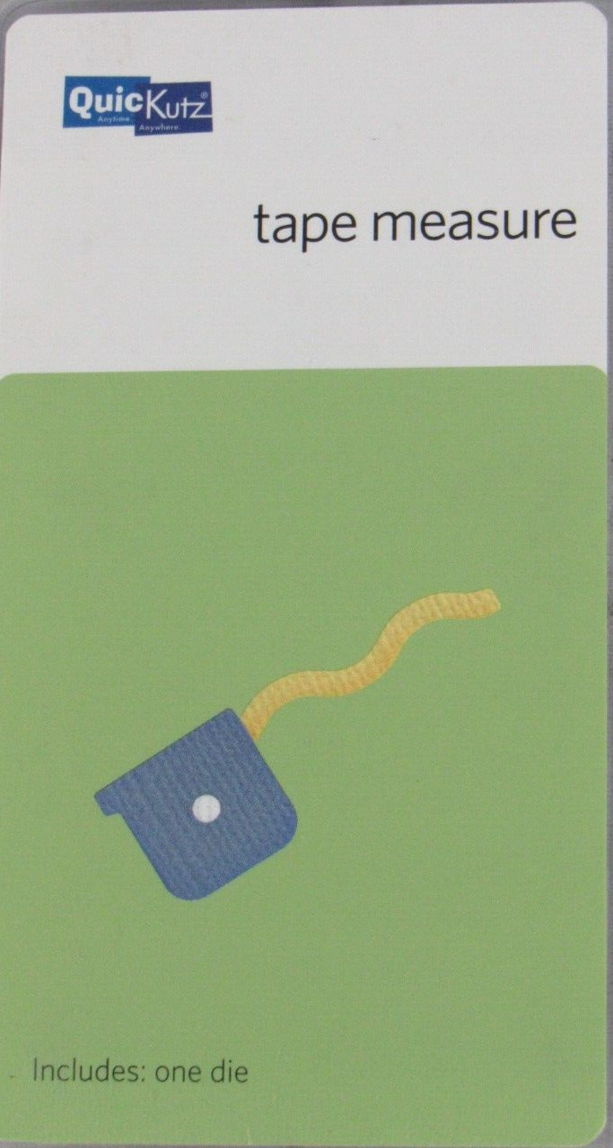 QuicKutz Tape Measure 2x2, 1 Cutting Die Set RS-0685