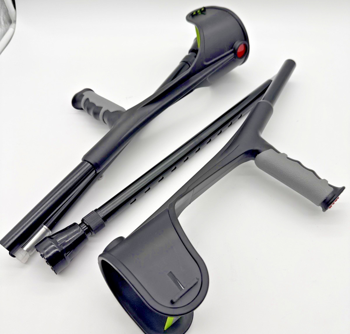 Forearm Crutches for Adults, Upgraded Heightened Forearm Crutches