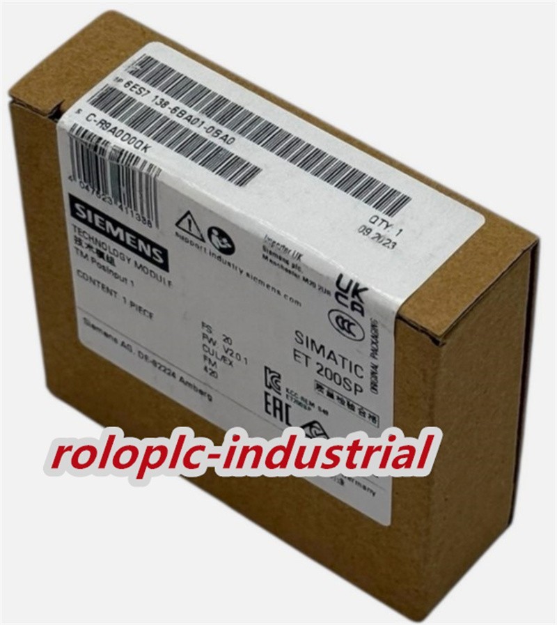 New In Box Siemens 6ES7 138-6BA01-0BA0/6ES7138-6BA01-0BA0 Module