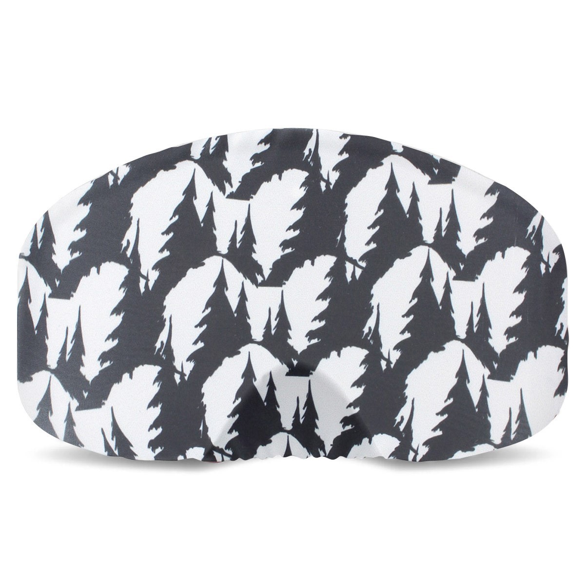 BlackStrap Goggle Cover for Protecting Snowboard Goggle Lens Trees Pattern BW