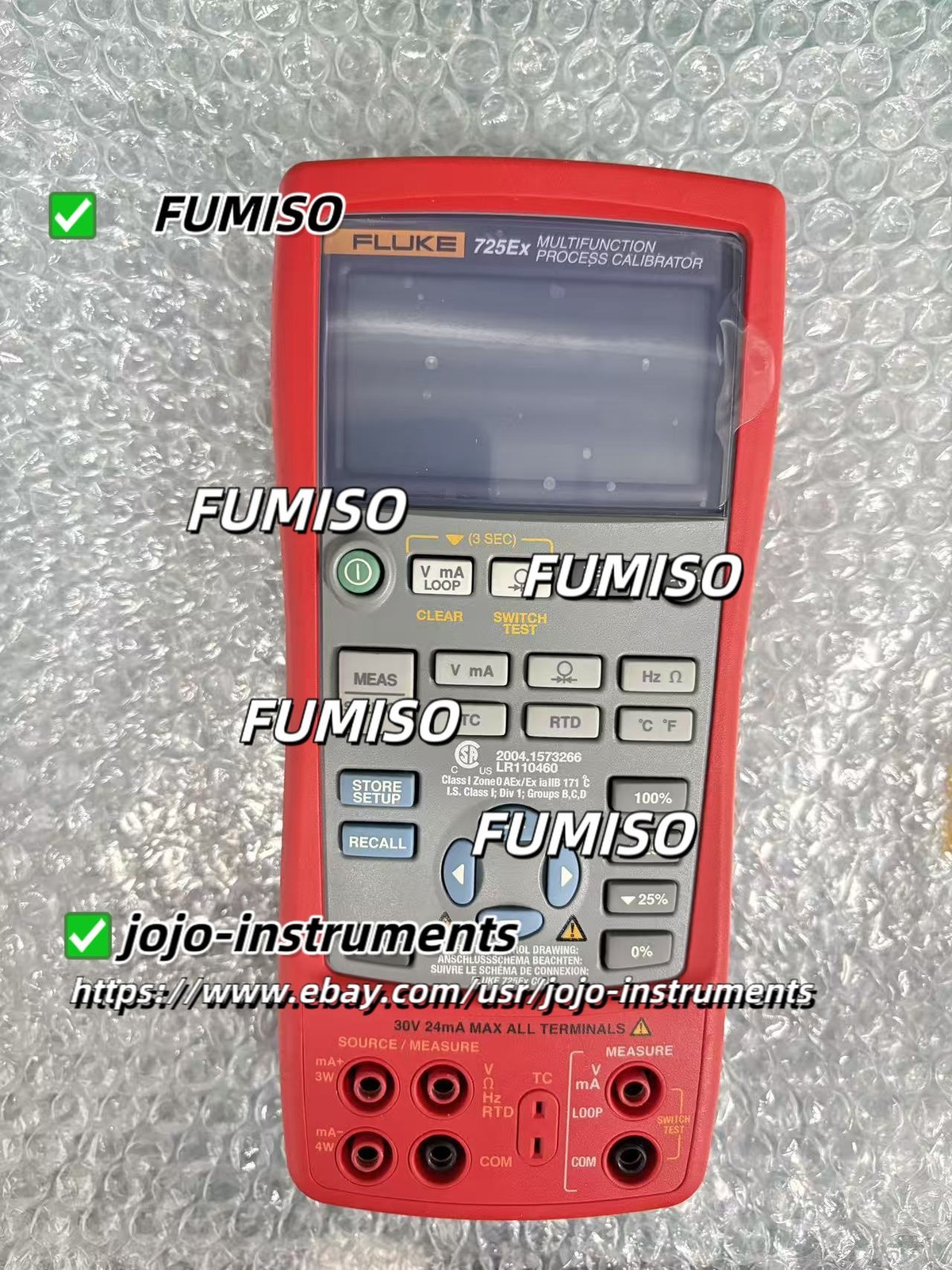 Fluke 725EX Multi-Function Process Calibrator&good working&&lhy*jo