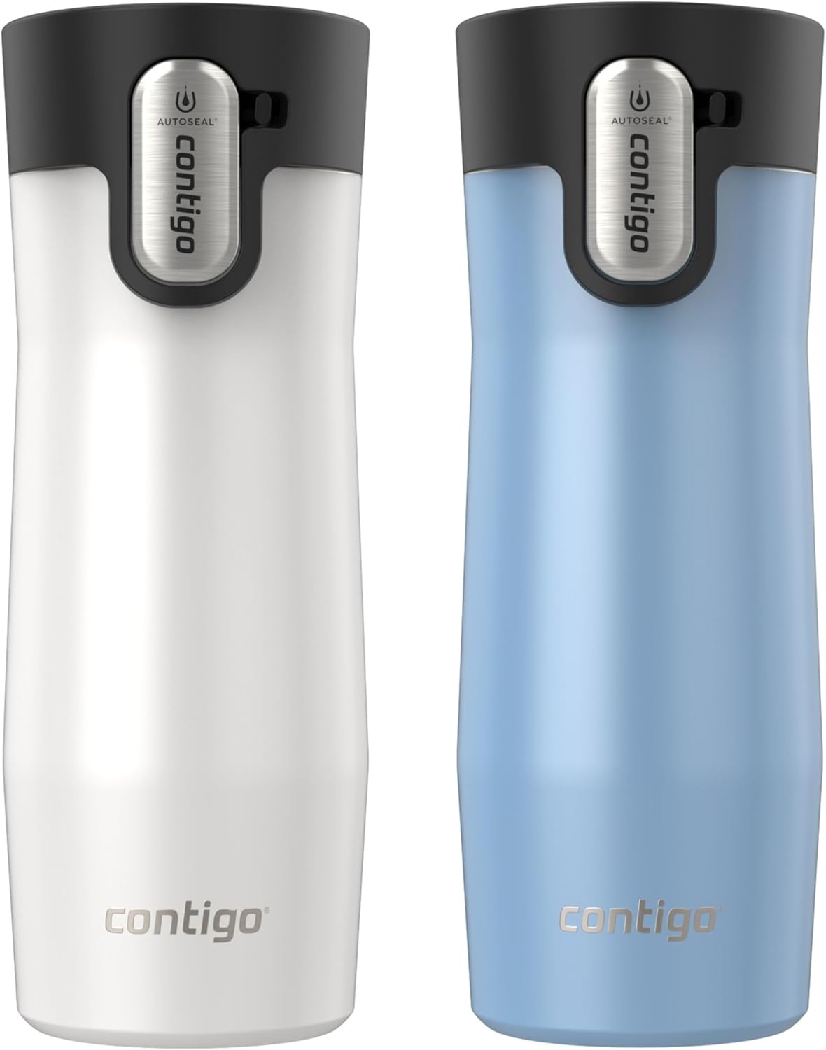 AUTOSEAL West Loop Vacuum-Insulated Stainless Steel Travel Mug W/ Easy-Clean Lid