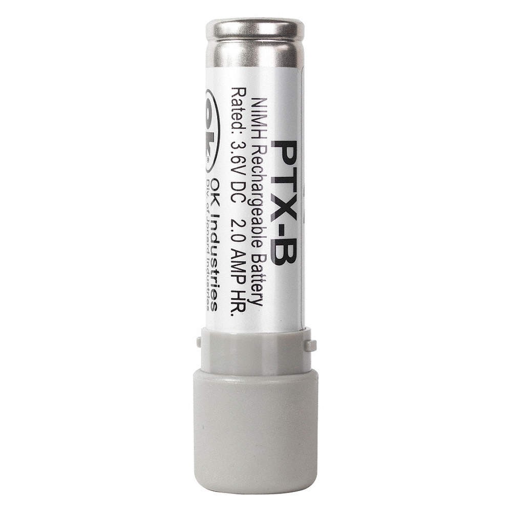 OK INDUSTRIES PTX-B Rechargeable Battery, 3.6 V, 2.0 A 2RZL7