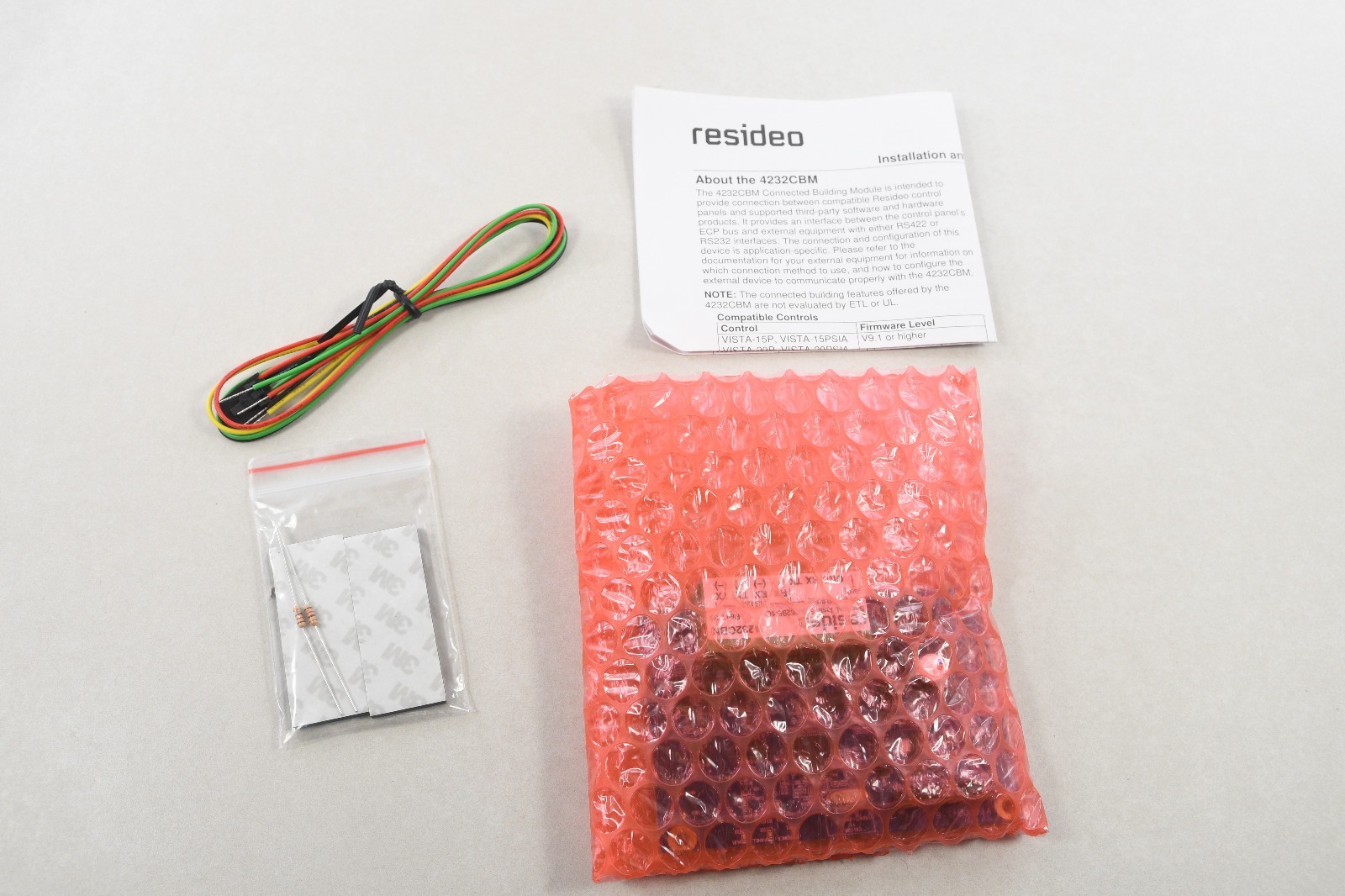 Honeywell Resideo 4232CBM Rev 2.05 Connected Building Module RS232/RS422