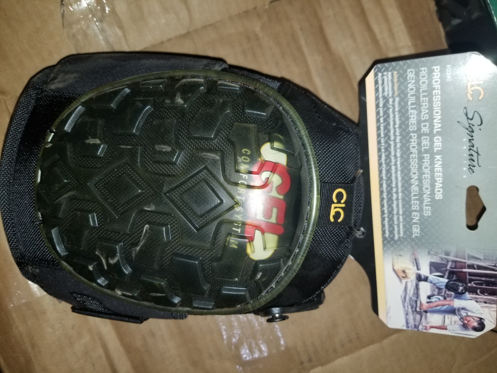 NEW CLC G340 GEL PROFESSIONAL KNEE PADS KNEE PADS ONE SIZE FITS ALL 8091944