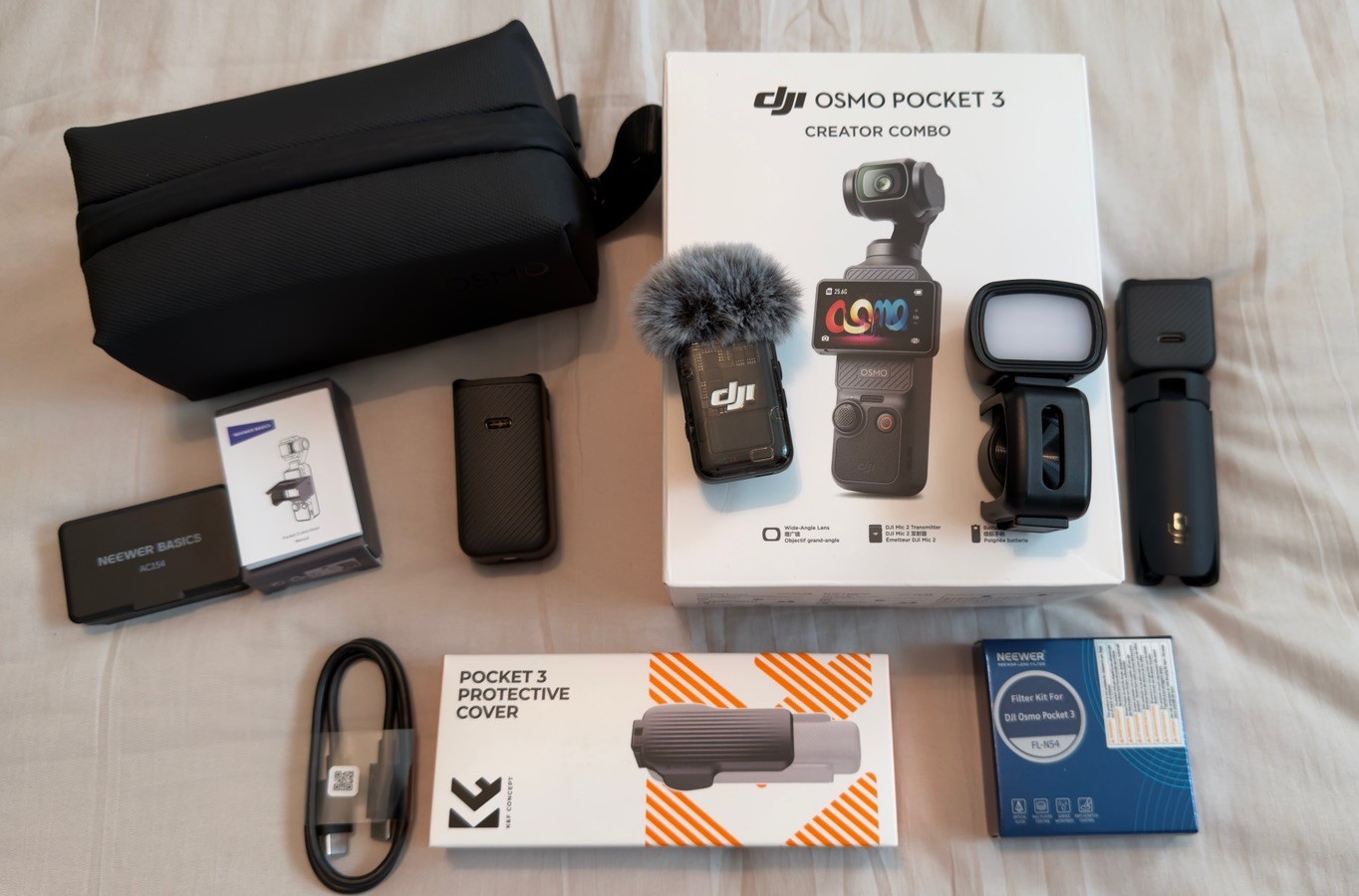 DJI Osmo Pocket 3 Creator Combo- Beyond Excellent Condition