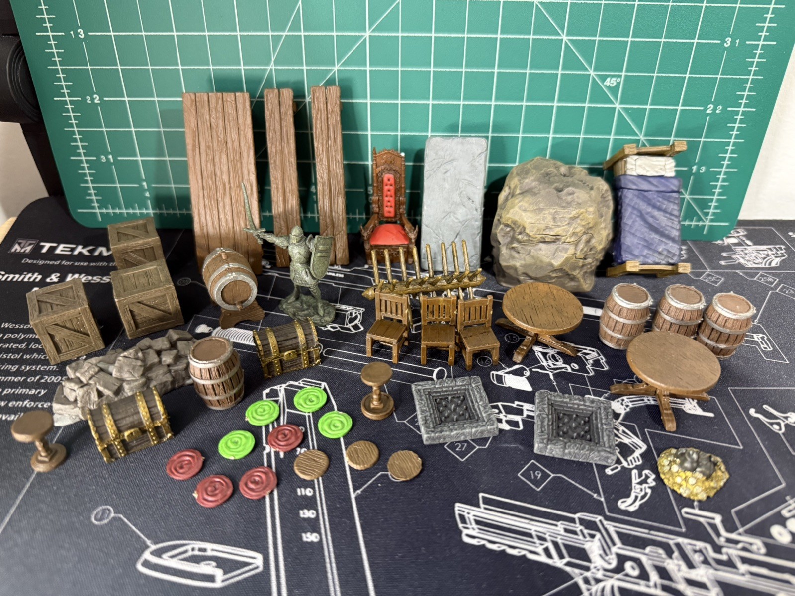WarLock Dungeon Tiles: Dungeon Dressings | WizKids