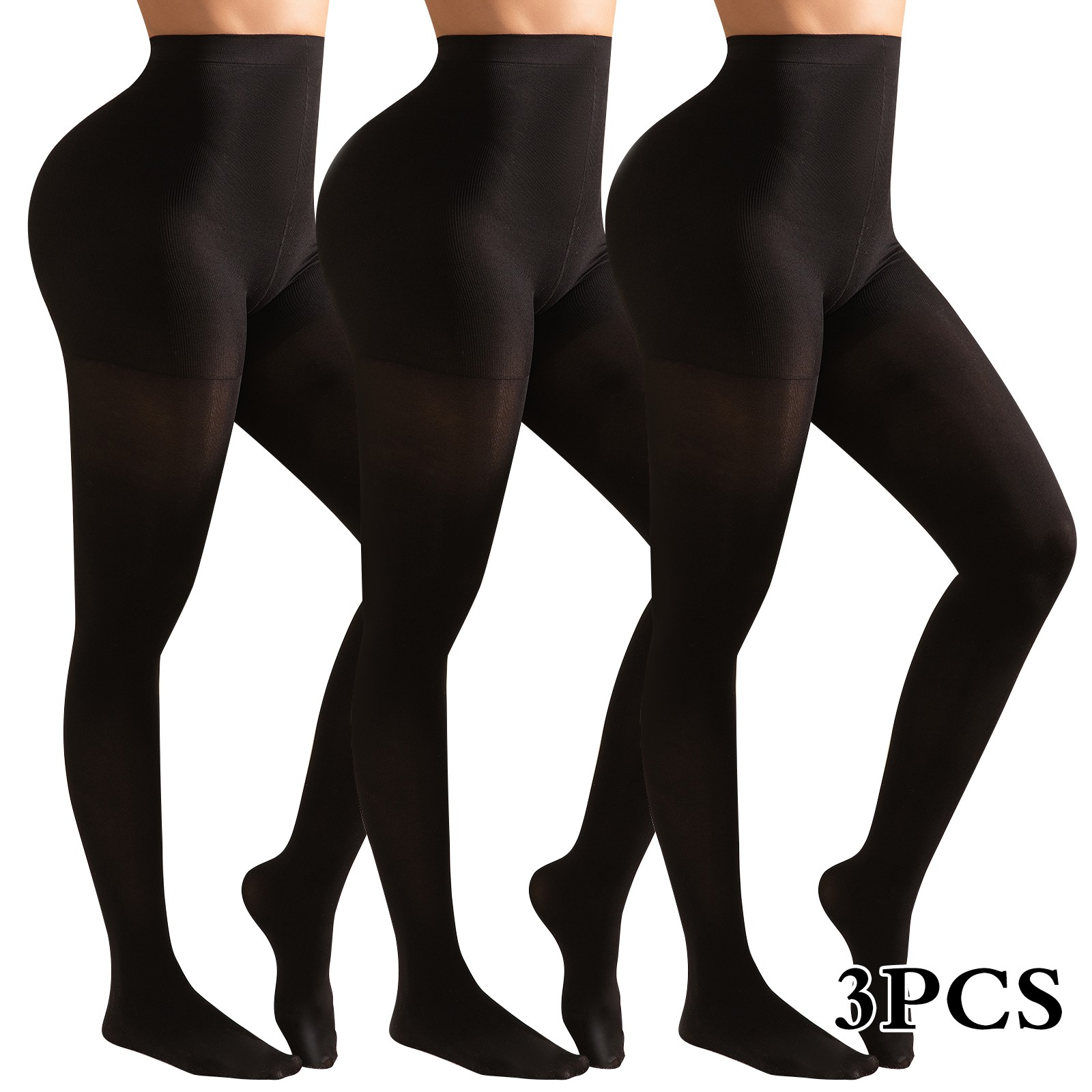Compression Pantyhose for Women 15-20mmHg Graduated Support Opaque Stockings