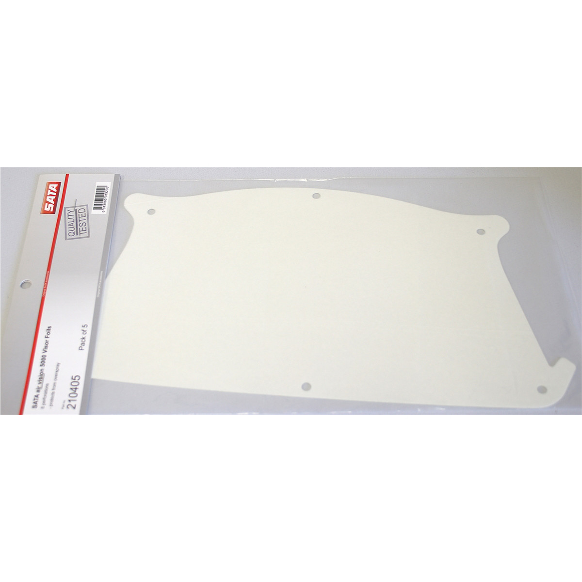 SATA Visor Foils (for SATA Air Vision 5000), 5 Pk SAT.210405