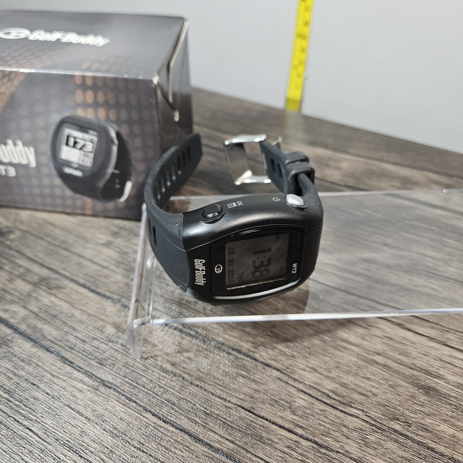 Golf Buddy WT3 DSC-WT100 Smart Golf Range Finder with charger