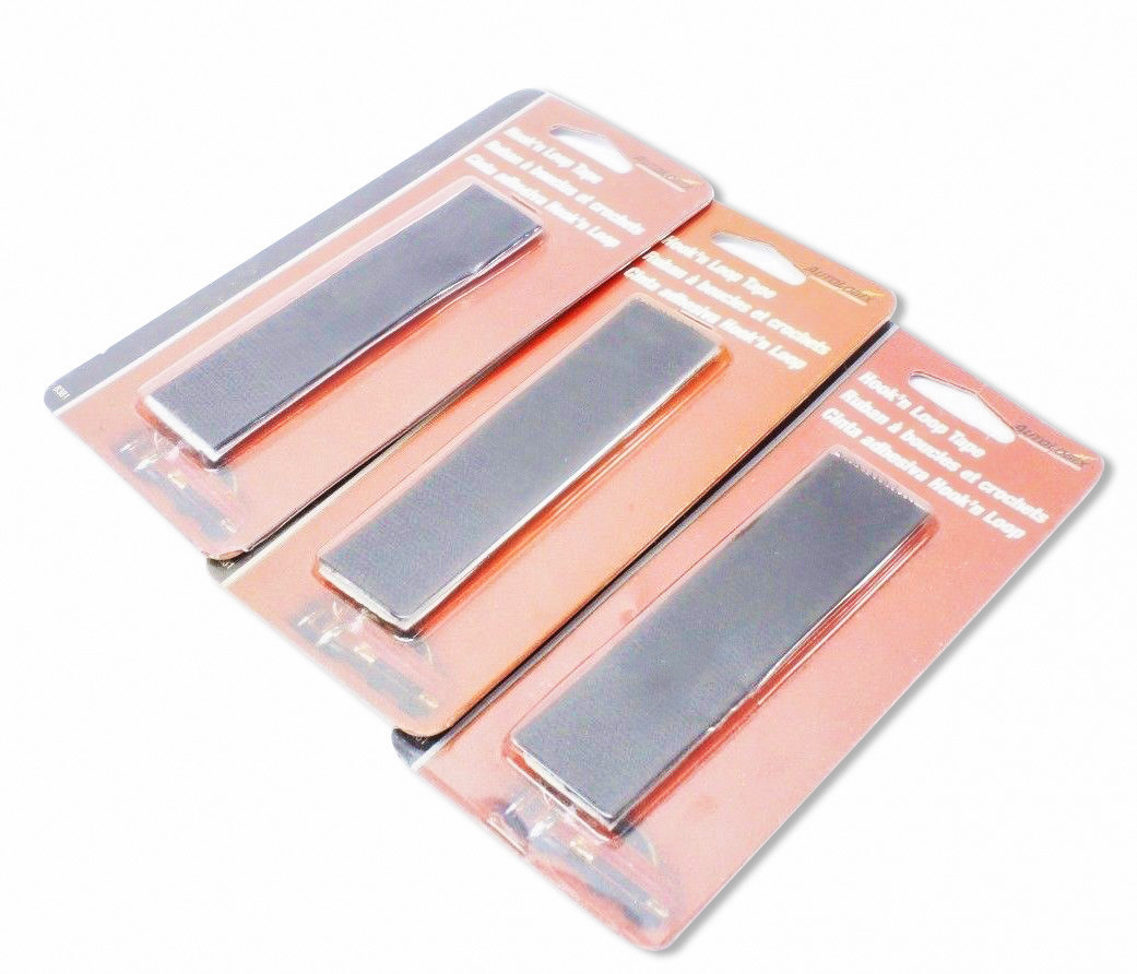 3-Pack Lot Autologix 8381 Hook'n Loop Tapes