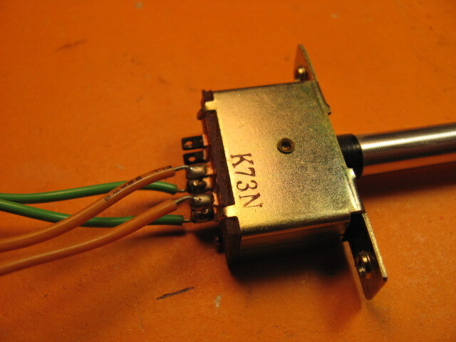 MCS ESL-249 K73N LOW FILTER TOGGLE SWITCH 3212 STEREO RECEIVER