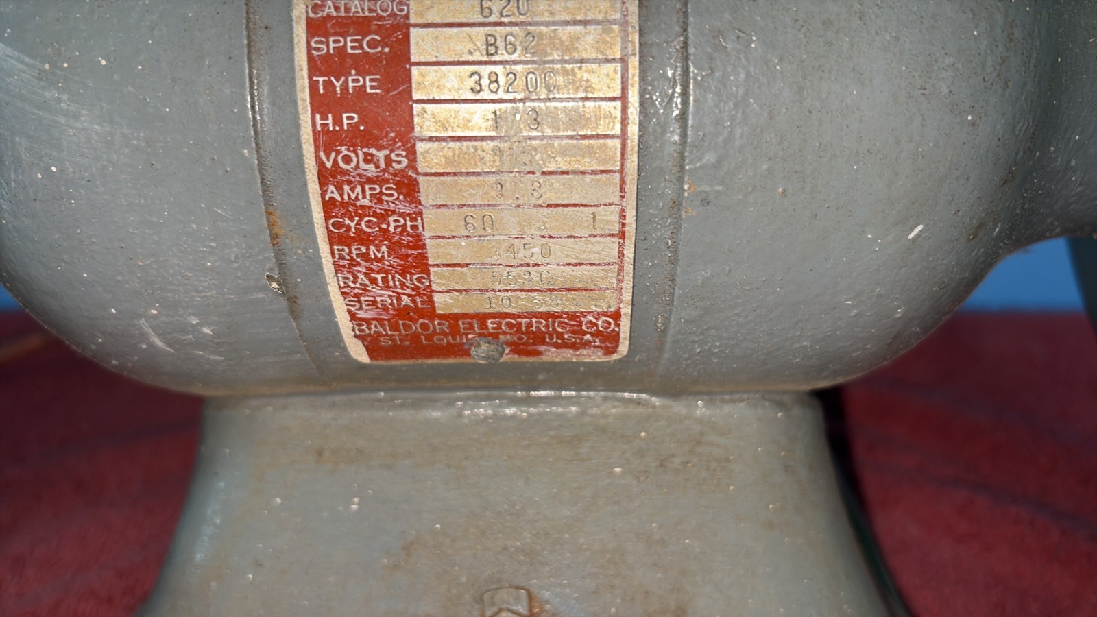 Baldor Bench Grinder 620