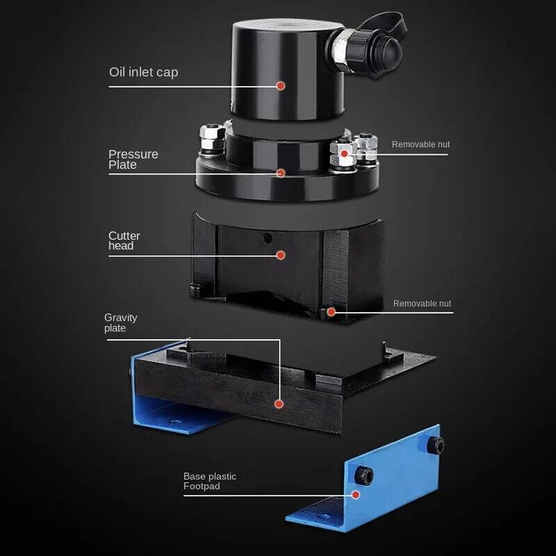 Hydraulic Angle Iron Chamfering Machine Angle Steel Cutting Machine 2 in 1