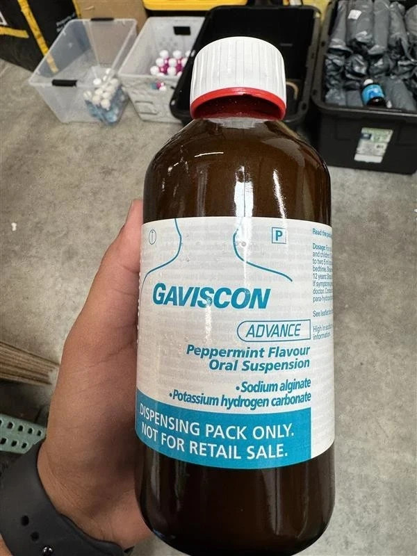 6 PACK GavI-$con Advance Liquid Peper-mint (500ml) - EXP-08/2027