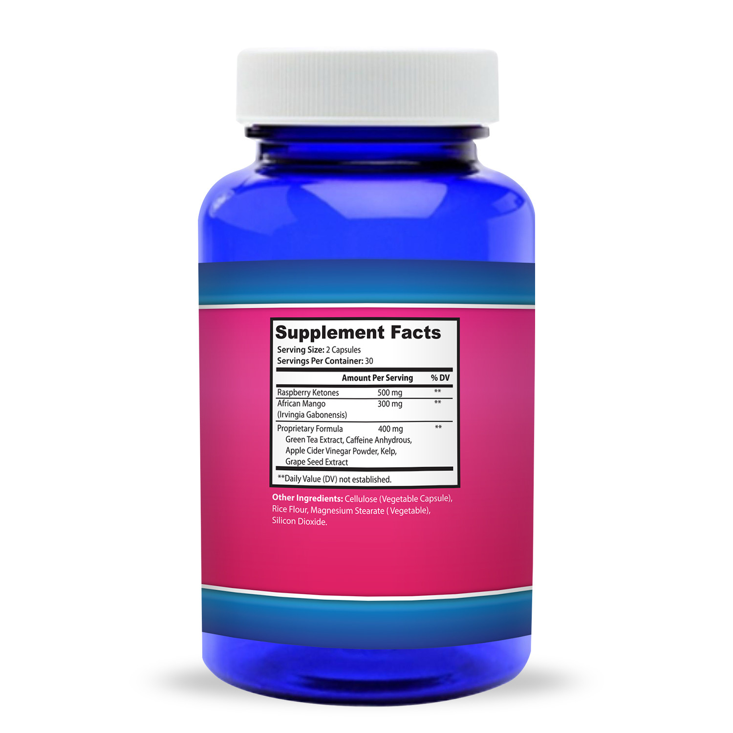 Pure Raspberry Ketone Lean Max Advanced 1200mg Diet 2 Pack