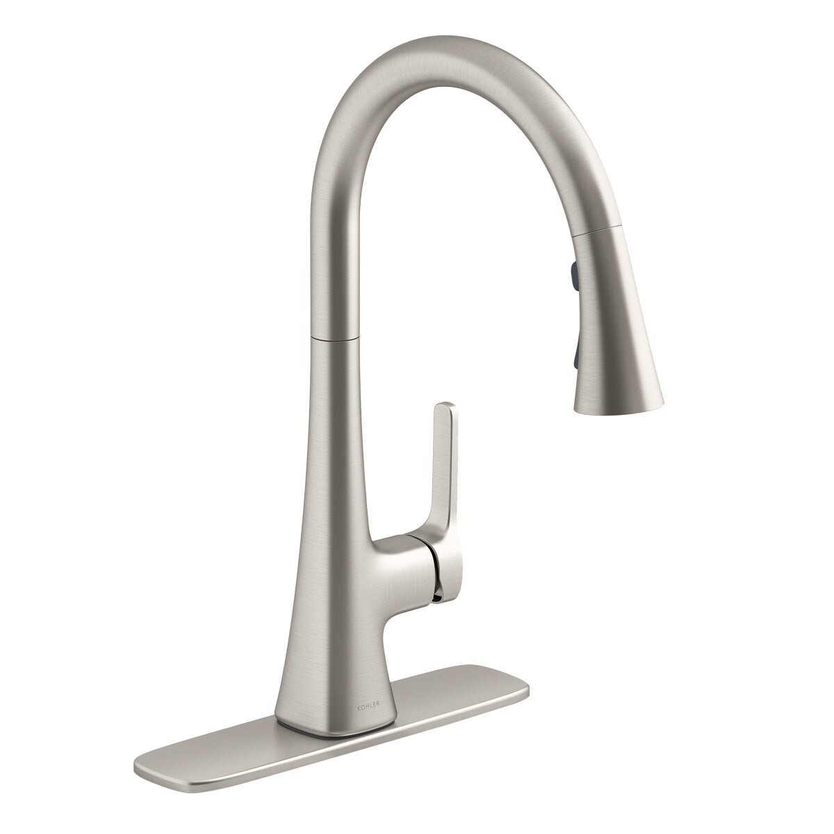 Kohler Guild K-R33912-VS Pull-Down Kitchen Sink Faucet 3-function Stainless New
