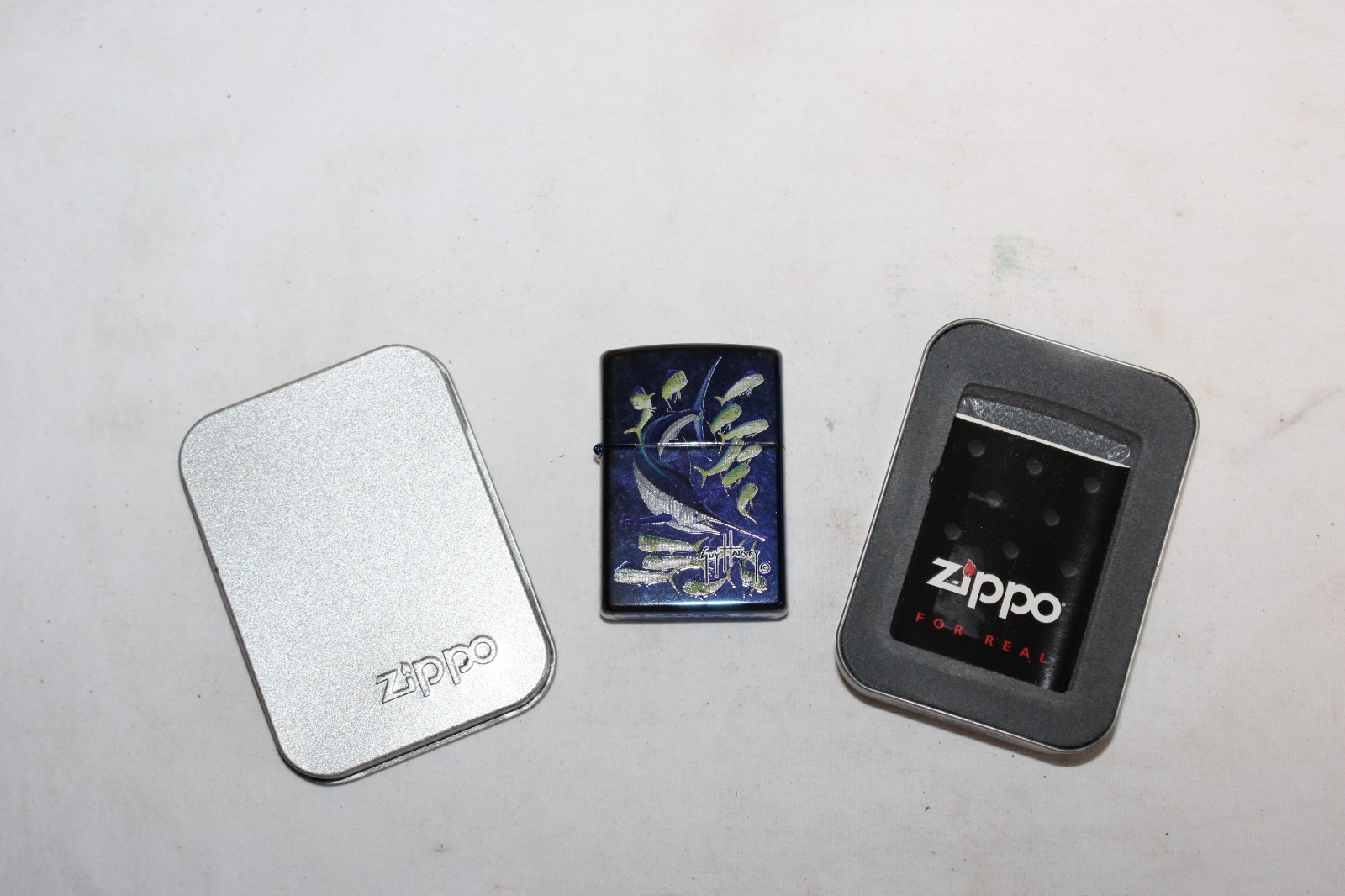 ZIPPO 2003 GUY HARVEY MARLIN SEALED / UNFIRED IN BOX