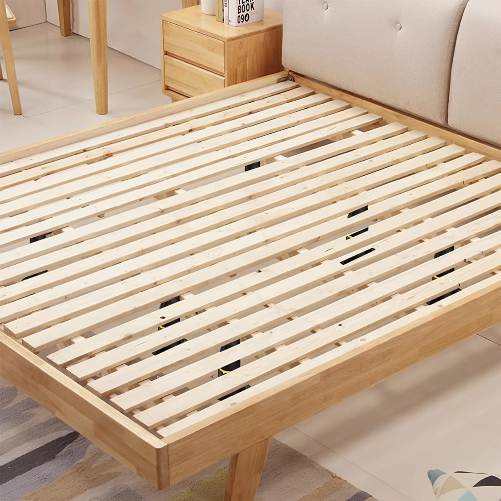 Adjustable Bed Support Legs 2PCS (7.87"-13"), Heavy Duty Bed Frame Support wi...