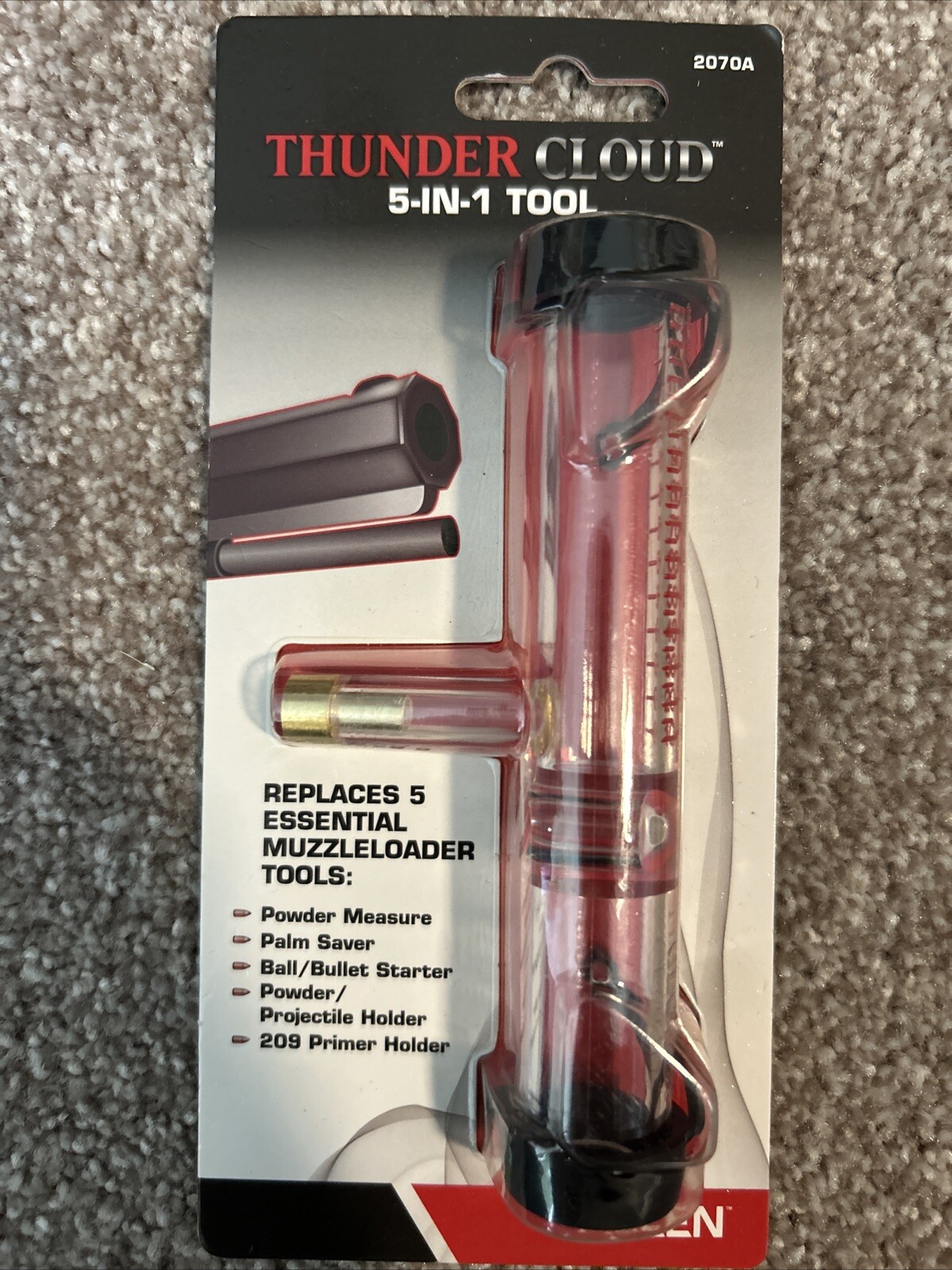 Thunder Cloud 5-In-1 Tool Replaces 5 Essential Muzzloader Tools New