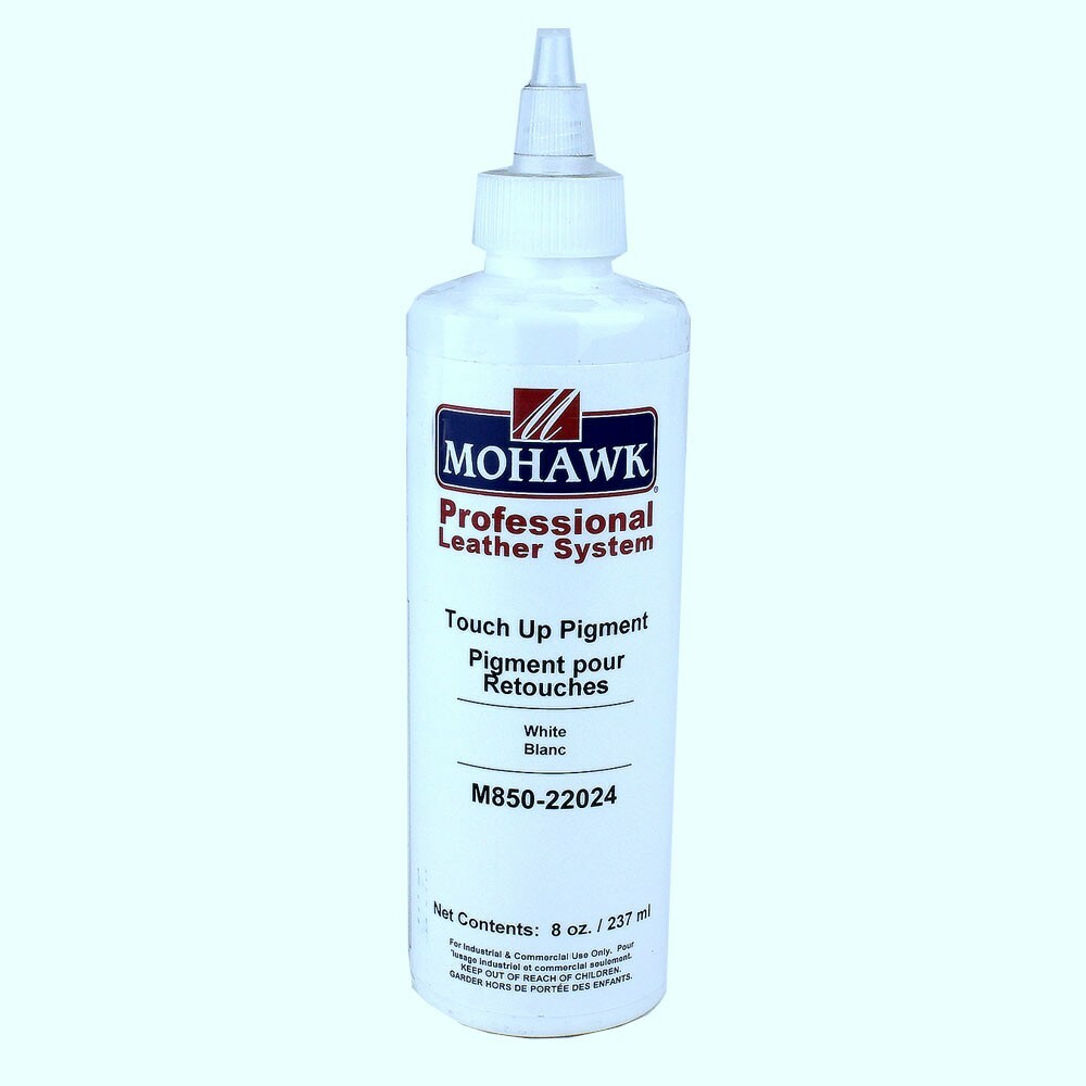 Mohawk M850-22024 Leather Touch-Up Pigment, White, 8 ounces