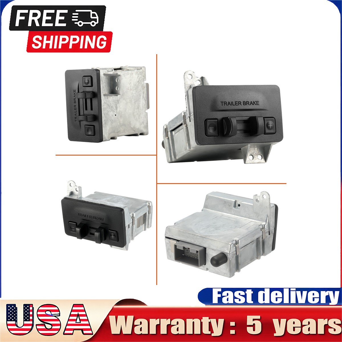 For FORD F150 2011 2012 2013 2014 FACTORY TRAILER BRAKE CONTROLLER IN DASH KIT