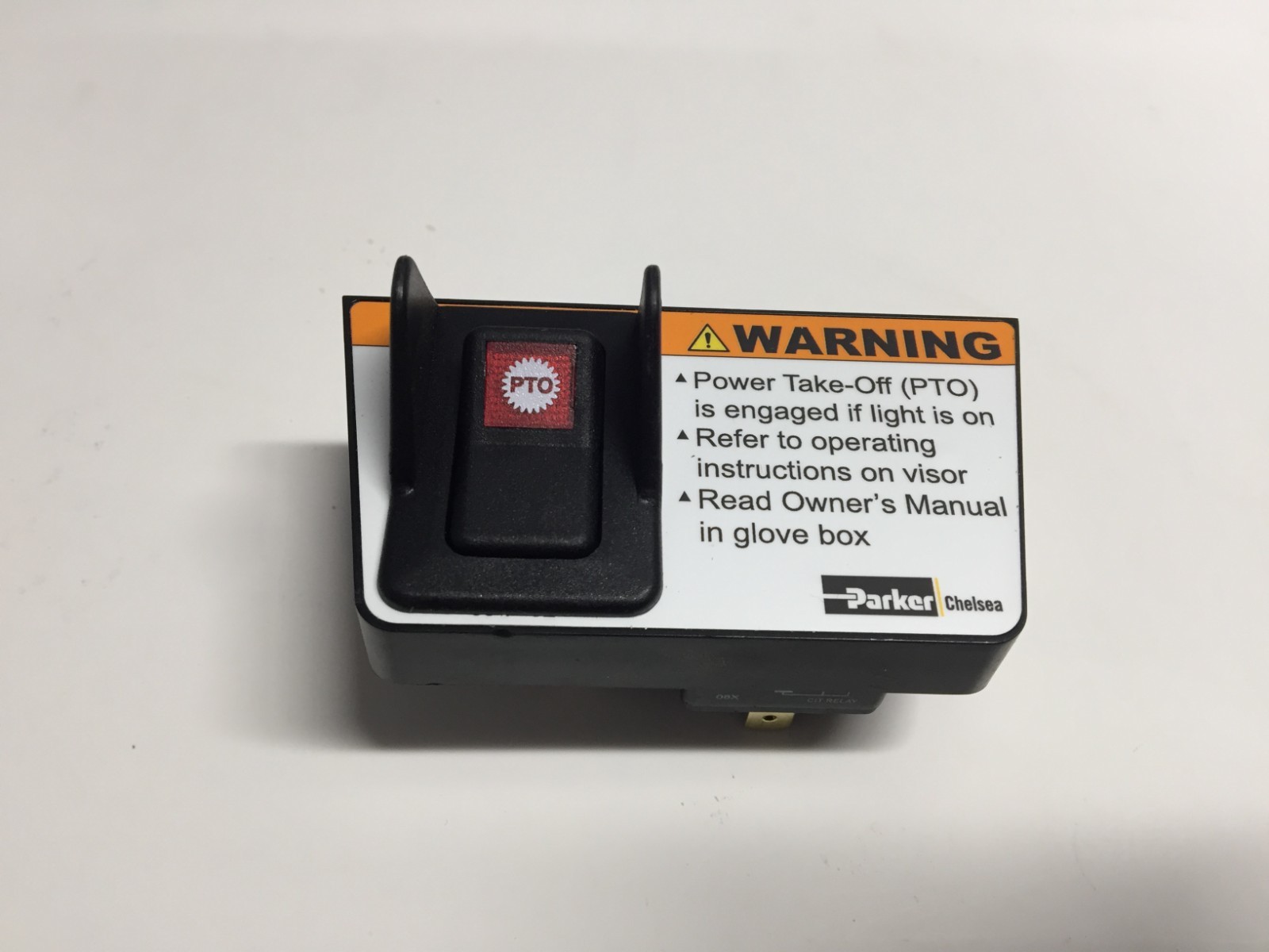 NEW PARKER Chelsea PTO Switch & Bracket, Lighted Toggle Switch 380668X, 379336