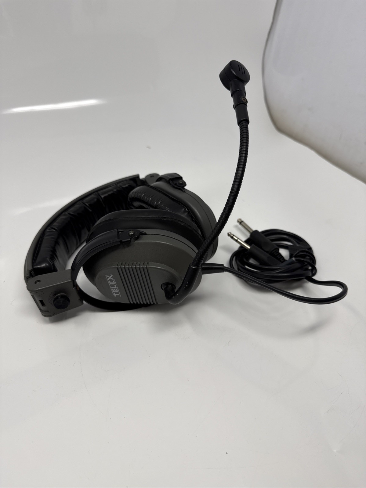 TELEX AIR 3000 HEADSET Aviation Pilot  Headphones EUC
