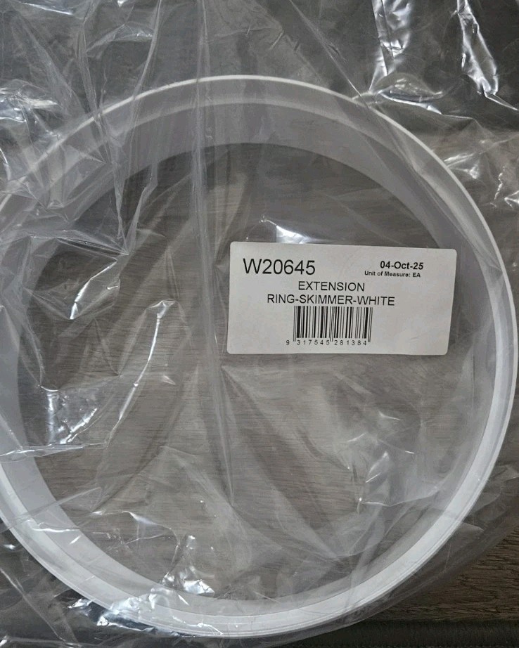Poolrite Zodiac Dress Ring Extension S1800, S2500, S2600, S2700 Skimmer Boxes