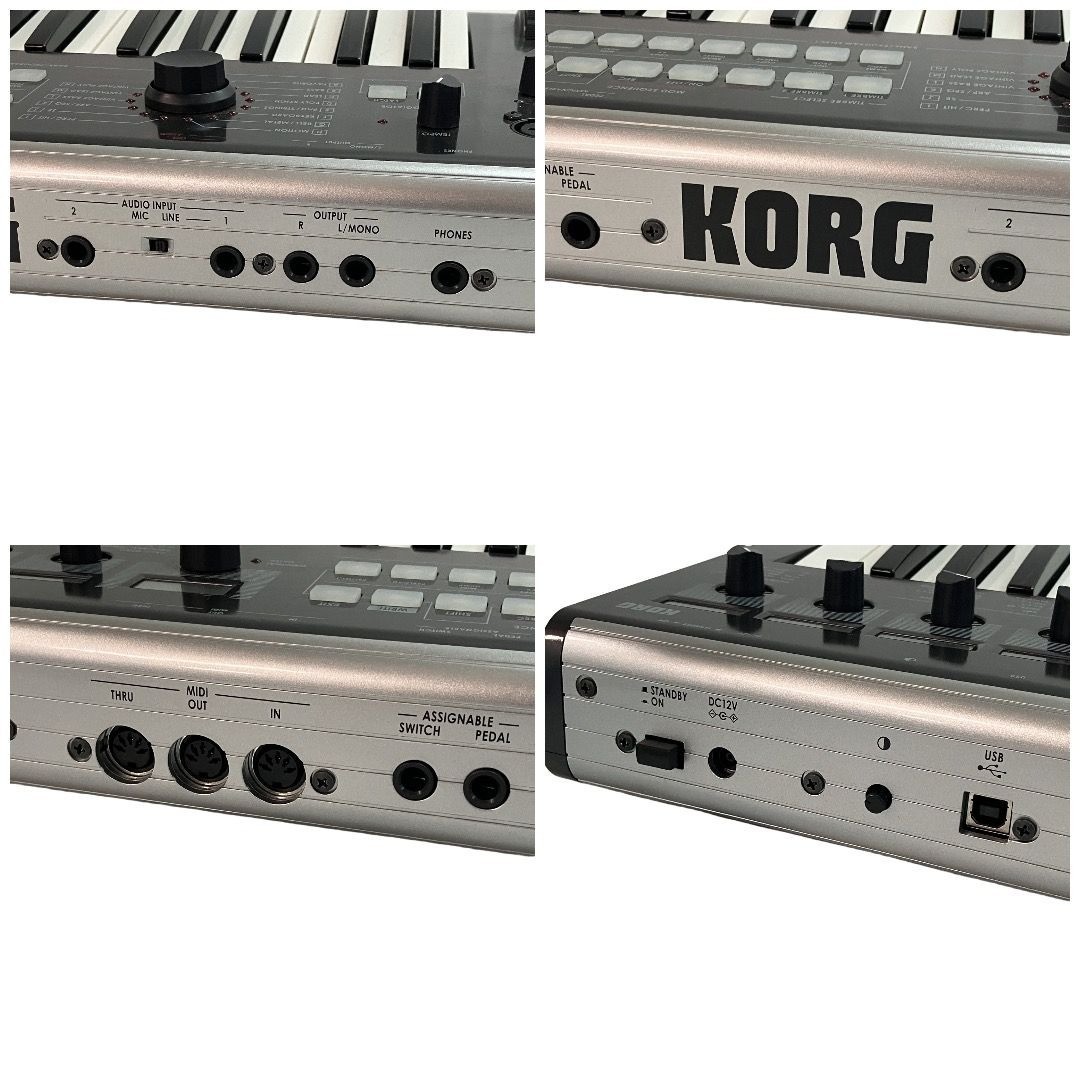 Korg R3 37 key keyboard vocoder with /Mic/power Cable Test Completed