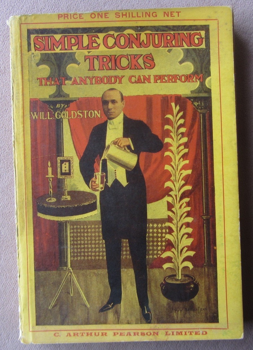 1915 Simple Conjuring Tricks That Anybody Can Perform Book Will Goldston Magic