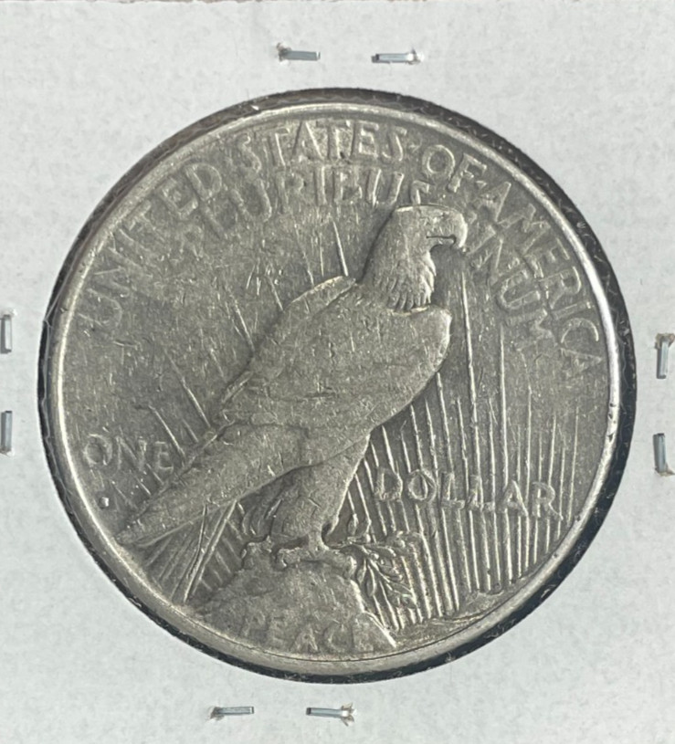 1934-S PEACE SILVER DOLLAR ~ VF+ ~NICE COIN~