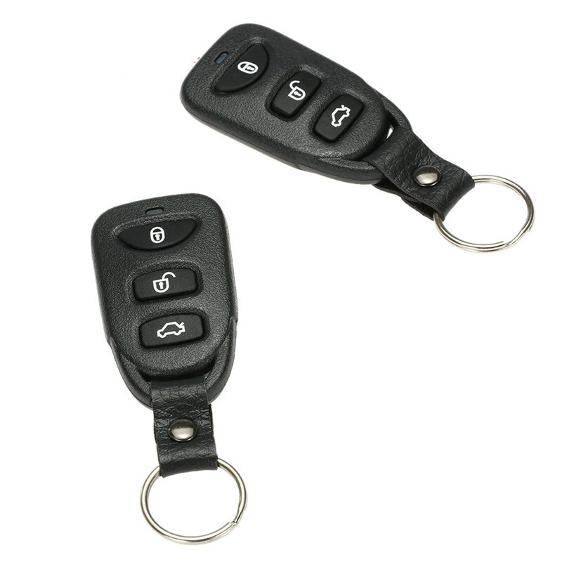 Car Remote Central Door Lock Keyless System Automatic Central Locking 2 Remote