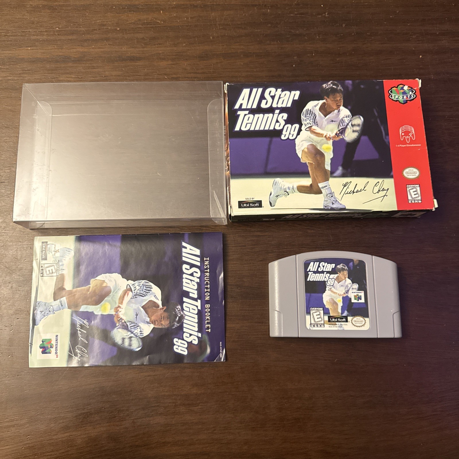 All Star Tennis 99 (Nintendo 64 N64) Complete - Tested - Authentic