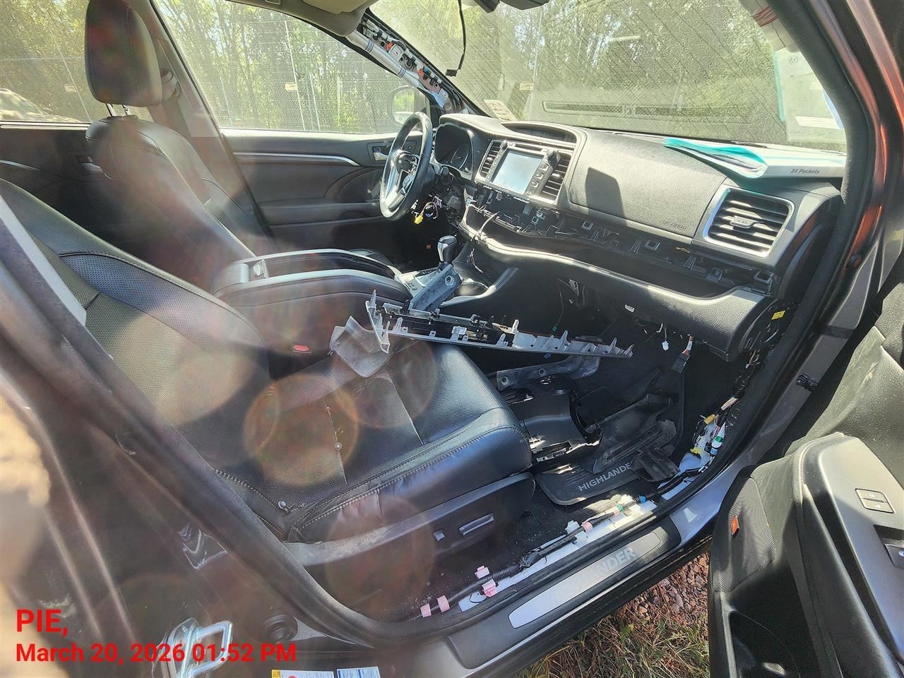 FRONT BLIND SPOT OEM 14-16 TOYOTA HIGHLANDR 1YR WRNTY 8821048080