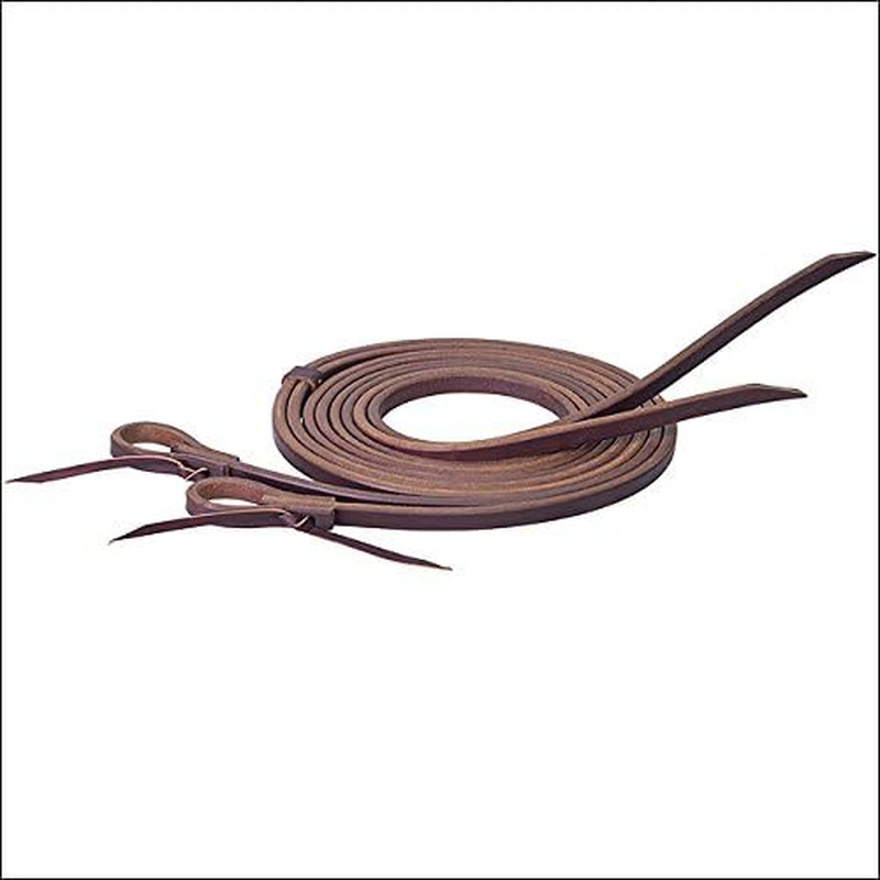 Working Tack Extra Heavy Harness Split Reins, 1/2" X 8', Golden Chestnut