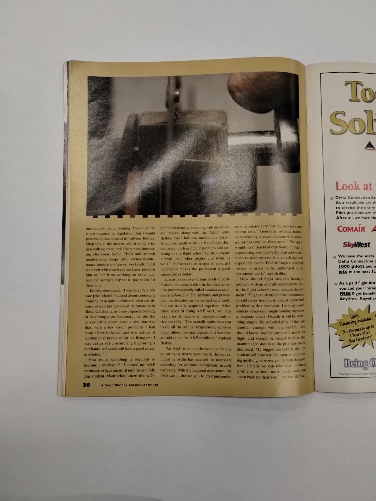 AOPA Flight Training Magazine September 2003-Original