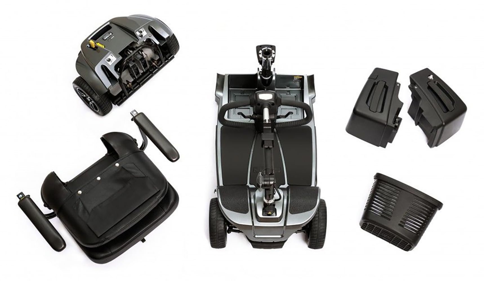 Pride Revo 2.0 4-Wheel Mobility Scooter, 400 Lbs. Weight Capacity,...