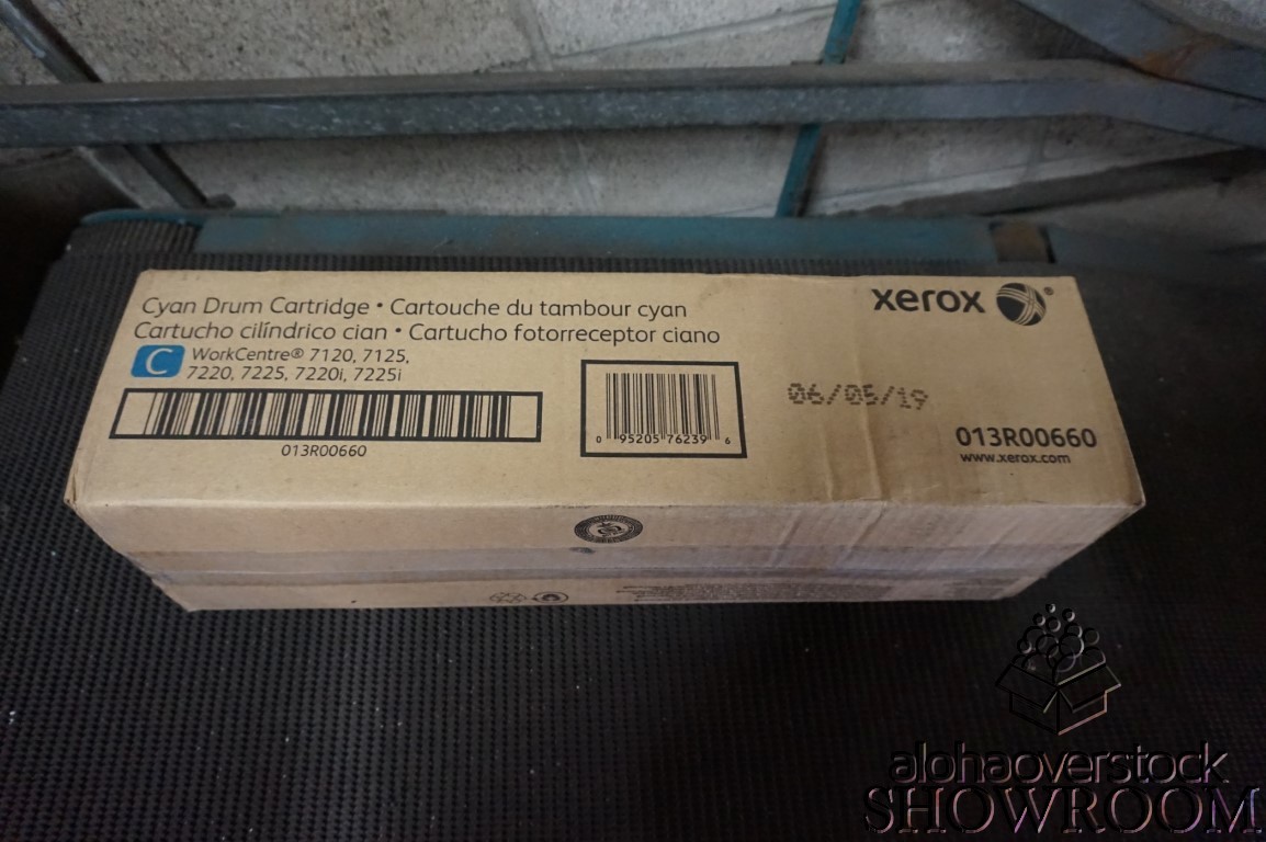 New Sealed Genuine OEM Xerox 013R00660 Cyan Imaging Drum Unit 13R660 06/05/19