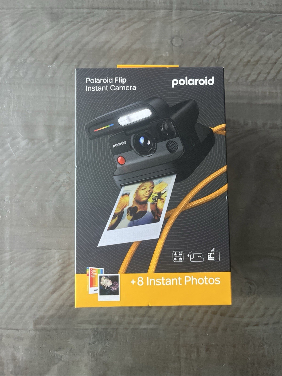 Brand New - Polaroid Flip Instant Camera + Color Film Bundle - Free Shipping