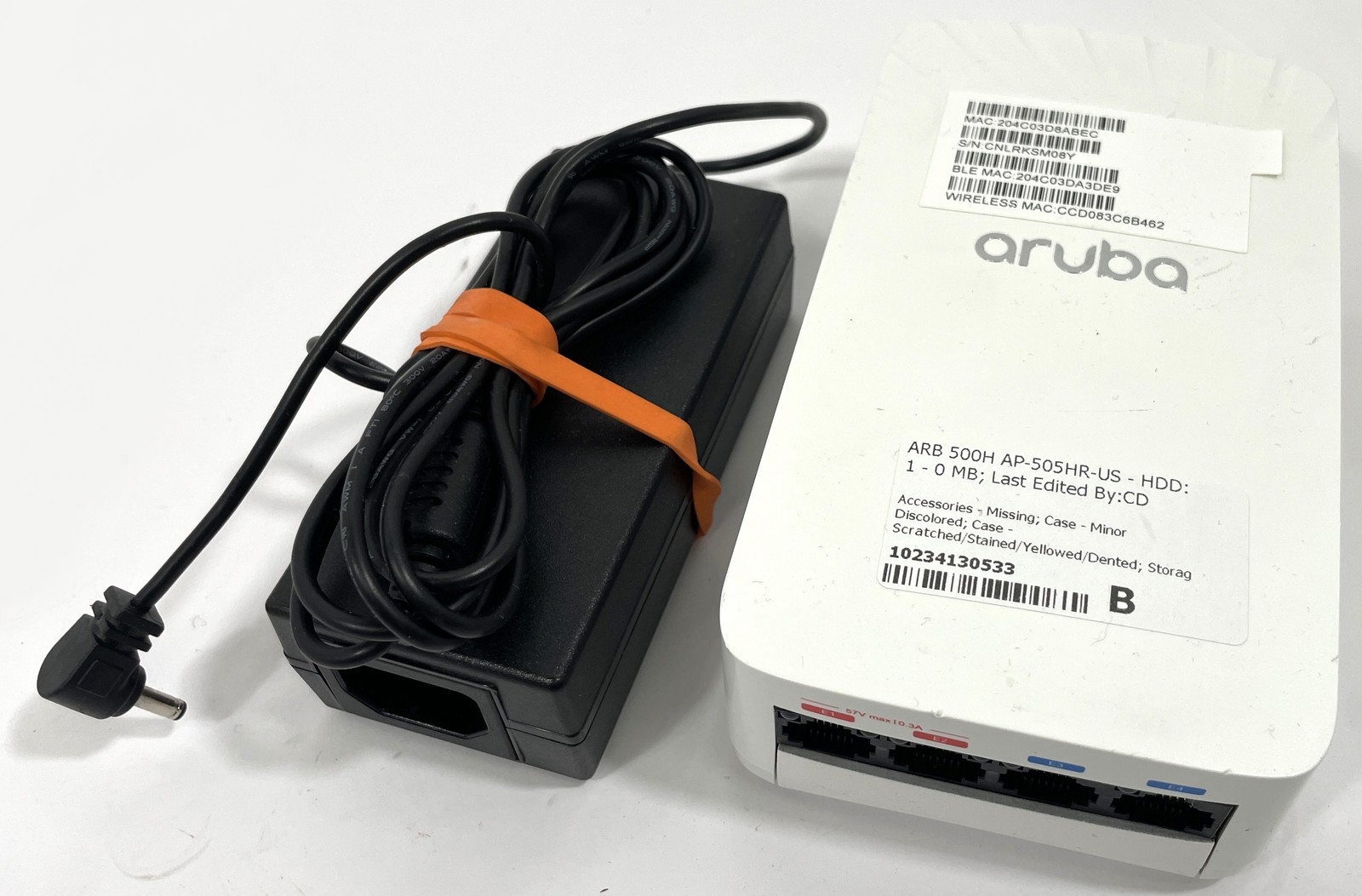 Aruba AP-505HR-US Unified Hospitality Wireless AP Access Point w/ AC